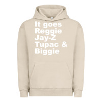 Pigment French Oak it goes reggie jay Urban Hoodie - linhVisuals