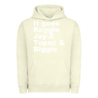 Pigment Pistachio it goes reggie jay Urban Hoodie - linhVisuals
