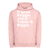 Pigment Salmon it goes reggie jay Urban Hoodie - linhVisuals