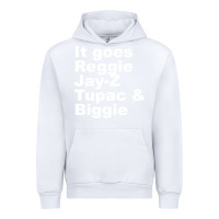 White it goes reggie jay Urban Hoodie - linhVisuals