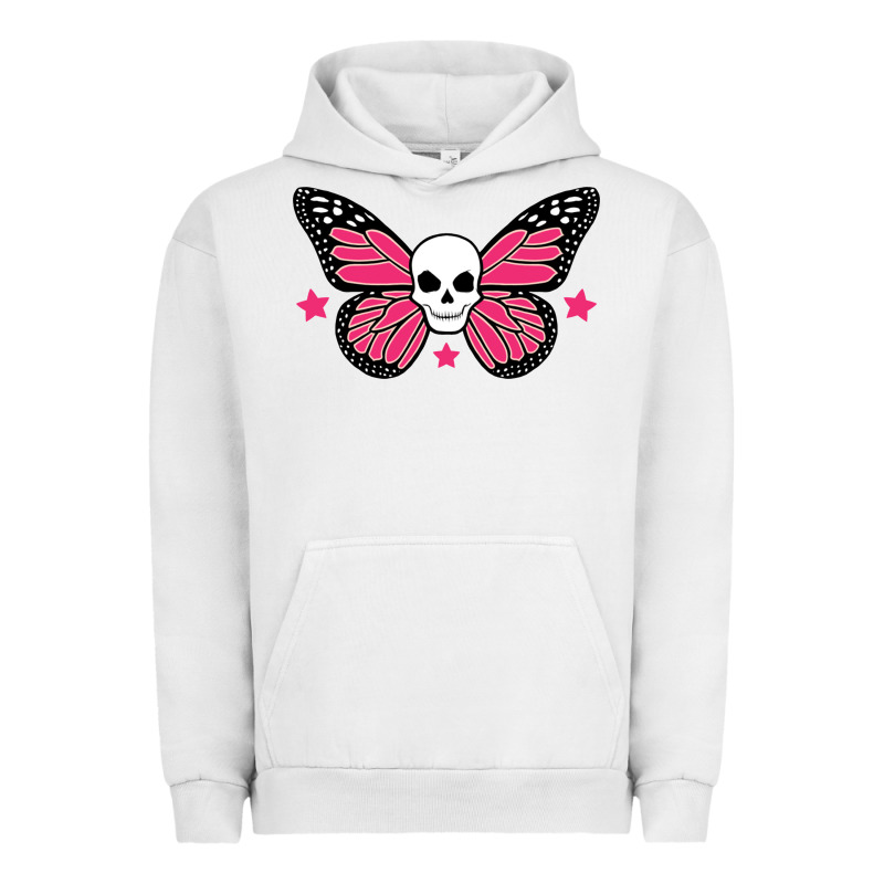 Butterfly Skull Urban Hoodie by linhVisuals | Teevron