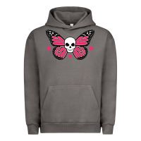 Pigment Tornado butterfly skull Urban Hoodie - linhVisuals