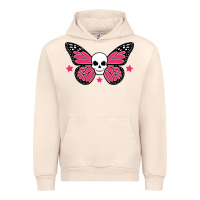 Sandshell butterfly skull Urban Hoodie - linhVisuals