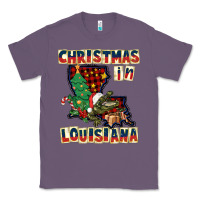 Lavender christmas in louisiana Classic Tee - CowGirlArtShop