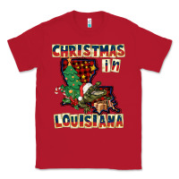Red christmas in louisiana Classic Tee - CowGirlArtShop