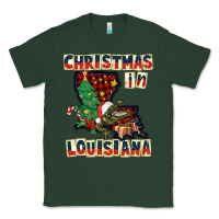 Sports Green christmas in louisiana Classic Tee - CowGirlArtShop