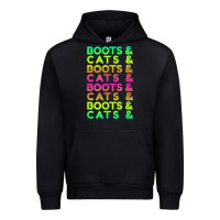 Black edm rave shirt  boots and cats gift Urban Hoodie - linhVisuals