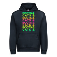 Navy edm rave shirt  boots and cats gift Urban Hoodie - linhVisuals