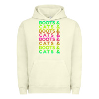 Pigment Pistachio edm rave shirt  boots and cats gift Urban Hoodie - linhVisuals