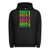 Pigment Black edm rave shirt  boots and cats gift Urban Hoodie - linhVisuals