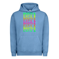 Pigment Pebble Blue edm rave shirt  boots and cats gift Urban Hoodie - linhVisuals