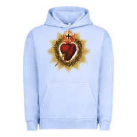 Pigment Grape Ice sacred heart of jesus catholic devotion t shirt Urban Hoodie - linhVisuals