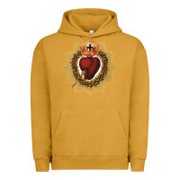 Pigment Peanut Butter sacred heart of jesus catholic devotion t shirt Urban Hoodie - linhVisuals