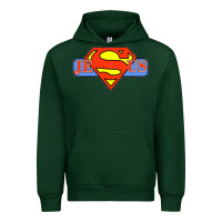 Forest Green tshirt my superhero is jesus, faith love god shirt t shirt Urban Hoodie - linhVisuals