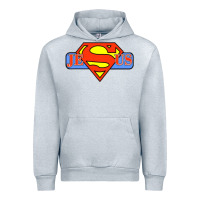 Heather Grey tshirt my superhero is jesus, faith love god shirt t shirt Urban Hoodie - linhVisuals