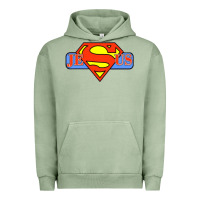 Pigment Oil Green tshirt my superhero is jesus, faith love god shirt t shirt Urban Hoodie - linhVisuals