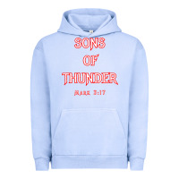 Pigment Grape Ice sons of thunder zebedee james and john mark 317 bible t shirt Urban Hoodie - linhVisuals