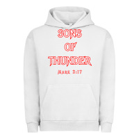 Pigment Lunar Rock sons of thunder zebedee james and john mark 317 bible t shirt Urban Hoodie - linhVisuals