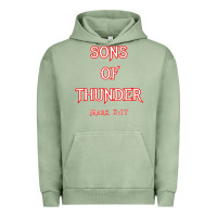 Pigment Oil Green sons of thunder zebedee james and john mark 317 bible t shirt Urban Hoodie - linhVisuals