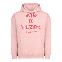 Pigment Salmon sons of thunder zebedee james and john mark 317 bible t shirt Urban Hoodie - linhVisuals