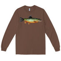 Chestnut Greenback Cutthroat Trout Fish Long Sleeve Tee - RanaPortraitStore