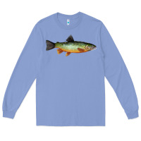 Colony Blue Greenback Cutthroat Trout Fish Long Sleeve Tee - RanaPortraitStore