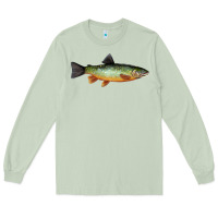 Matcha Greenback Cutthroat Trout Fish Long Sleeve Tee - RanaPortraitStore