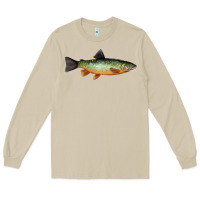 Mushroom Greenback Cutthroat Trout Fish Long Sleeve Tee - RanaPortraitStore