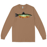 Toasted Coconut Greenback Cutthroat Trout Fish Long Sleeve Tee - RanaPortraitStore