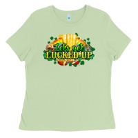Matcha St. Patrick's Day American Football Ladies Tee - HowdyJamesFarm