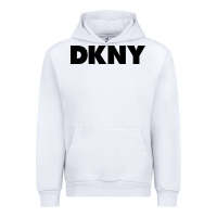 White DKNY Urban Hoodie - linhVisuals