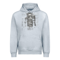 Heather Grey the shroud of turin holy face of jesus t shirt Urban Hoodie - linhVisuals