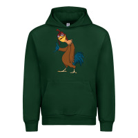 Forest Green Chicken Joe is a Vibe Urban Hoodie - linhVisuals