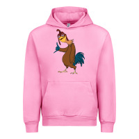 Fuchsia Pink Chicken Joe is a Vibe Urban Hoodie - linhVisuals