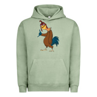 Pigment Oil Green Chicken Joe is a Vibe Urban Hoodie - linhVisuals