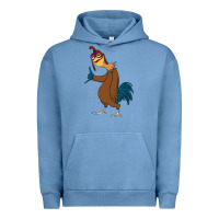 Pigment Pebble Blue Chicken Joe is a Vibe Urban Hoodie - linhVisuals
