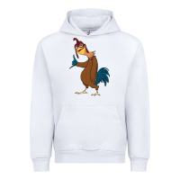 White Chicken Joe is a Vibe Urban Hoodie - linhVisuals