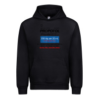 Black funny anesthesia anesthesiologist crna nurse t shirt Urban Hoodie - linhVisuals