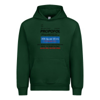 Forest Green funny anesthesia anesthesiologist crna nurse t shirt Urban Hoodie - linhVisuals