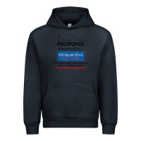 Navy funny anesthesia anesthesiologist crna nurse t shirt Urban Hoodie - linhVisuals