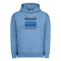 Pigment Pebble Blue funny anesthesia anesthesiologist crna nurse t shirt Urban Hoodie - linhVisuals