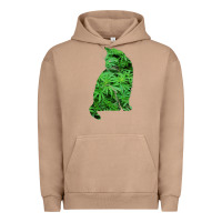Pigment Burro funny cannabis & cat lover marijuana weed smoker art t shirt Urban Hoodie - linhVisuals