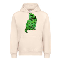 Sandshell funny cannabis & cat lover marijuana weed smoker art t shirt Urban Hoodie - linhVisuals