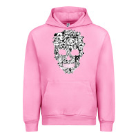 Fuchsia Pink funny pitbull skull dog skeleton halloween t shirt Urban Hoodie - linhVisuals