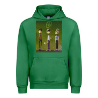 Emerald ajr green Urban Hoodie - linhVisuals