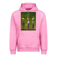 Fuchsia Pink ajr green Urban Hoodie - linhVisuals