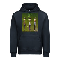 Navy ajr green Urban Hoodie - linhVisuals
