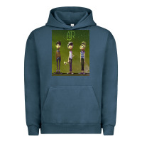 Pigment Midnight Navy ajr green Urban Hoodie - linhVisuals