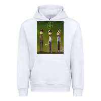 White ajr green Urban Hoodie - linhVisuals
