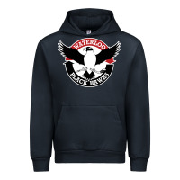 Navy waterlooblackhawks Urban Hoodie - linhVisuals